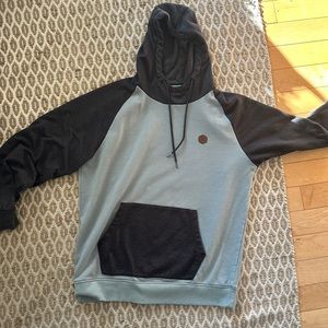 Jetty hooded sweatshirt. Men’s XL. Cotton/recycled poly blend.